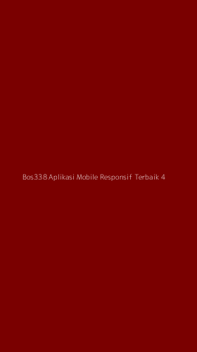 Tampilan Antarmuka Aplikasi Bos338 Aplikasi Mobile Responsif Terbaik - 4