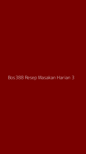 Tampilan Antarmuka Aplikasi Bos388 Resep Masakan Harian - 3
