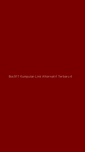 Tampilan Antarmuka Aplikasi Bos911 Kumpulan Link Alternatif Terbaru - 4