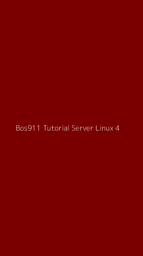Tampilan Antarmuka Aplikasi Bos911 Tutorial Server Linux - 4