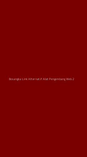 Tampilan Antarmuka Aplikasi Bosangka Link Alternatif Alat Pengembang Web - 2