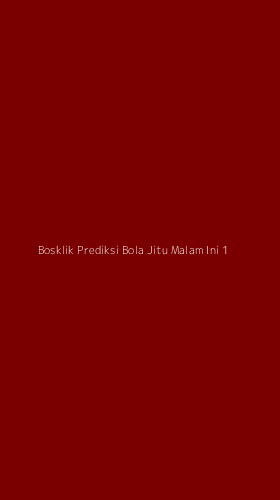 Tampilan Antarmuka Aplikasi Bosklik Prediksi Bola Jitu Malam Ini - 1