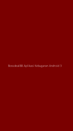Tampilan Antarmuka Aplikasi Bossdeal88 Aplikasi Kebugaran Android - 3