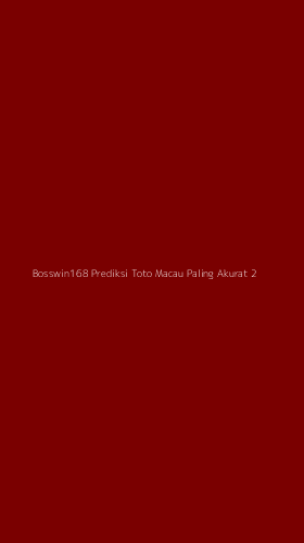 Tampilan Antarmuka Aplikasi Bosswin168 Prediksi Toto Macau Paling Akurat - 2