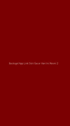 Tampilan Antarmuka Aplikasi Bostogel App Link Slot Gacor Hari Ini Resmi - 2