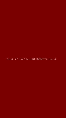 Tampilan Antarmuka Aplikasi Boswin 77 Link Alternatif Sbobet Terbaru - 4