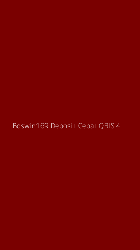 Tampilan Antarmuka Aplikasi Boswin169 Deposit Cepat Qris - 4