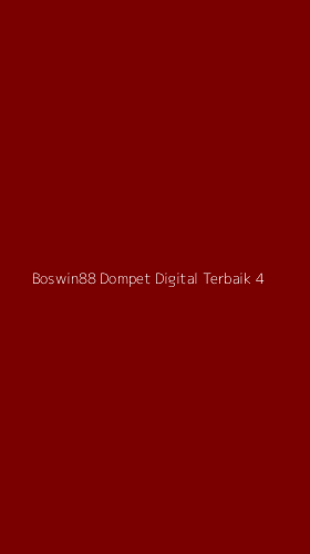 Tampilan Antarmuka Aplikasi Boswin88 Dompet Digital Terbaik - 4