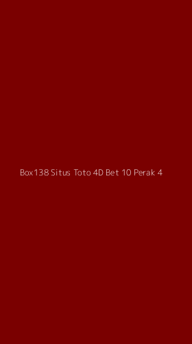 Tampilan Antarmuka Aplikasi Box138 Situs Toto 4d Bet 10 Perak - 4