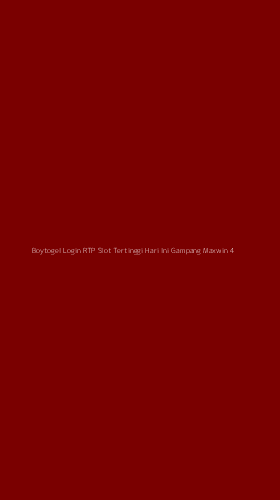 Tampilan Antarmuka Aplikasi Boytogel Login Rtp Slot Tertinggi Hari Ini Gampang Maxwin - 4
