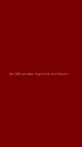 Tampilan Antarmuka Aplikasi Boz 388 Cara Main Togel Colok Jitu Pemula - 1