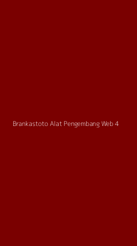 Tampilan Antarmuka Aplikasi Brankastoto Alat Pengembang Web - 4