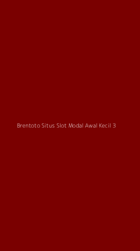 Tampilan Antarmuka Aplikasi Brentoto Situs Slot Modal Awal Kecil - 3