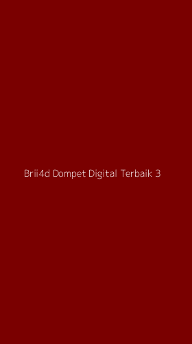Tampilan Antarmuka Aplikasi Brii4d Dompet Digital Terbaik - 3