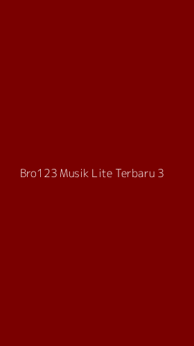 Tampilan Antarmuka Aplikasi Bro123 Musik Lite Terbaru - 3