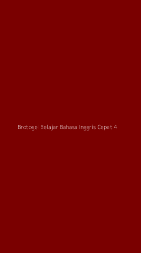 Tampilan Antarmuka Aplikasi Brotogel Belajar Bahasa Inggris Cepat - 4
