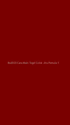 Tampilan Antarmuka Aplikasi Bsd303 Cara Main Togel Colok Jitu Pemula - 1