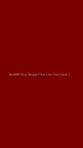 Tampilan Antarmuka Aplikasi Bso888 Situs Dengan Fitur Live Chat Cepat - 1
