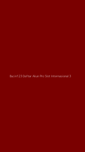 Tampilan Antarmuka Aplikasi Bucin123 Daftar Akun Pro Slot Internasional - 3