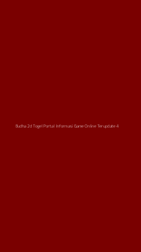 Tampilan Antarmuka Aplikasi Budha 2d Togel Portal Informasi Game Online Terupdate - 4