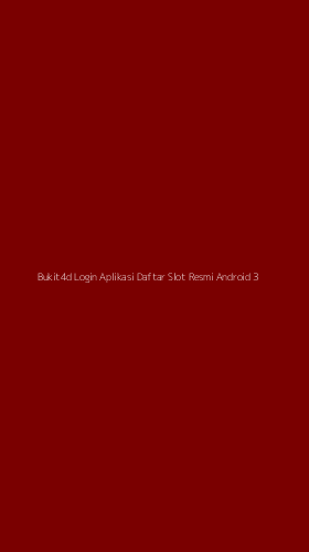 Tampilan Antarmuka Aplikasi Bukit4d Login Aplikasi Daftar Slot Resmi Android - 3