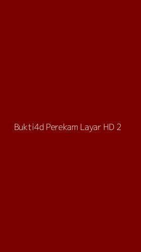 Tampilan Antarmuka Aplikasi Bukti4d Perekam Layar Hd - 2
