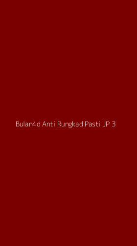 Tampilan Antarmuka Aplikasi Bulan4d Anti Rungkad Pasti Jp - 3