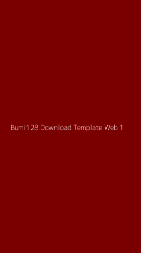 Tampilan Antarmuka Aplikasi Bumi128 Download Template Web - 1