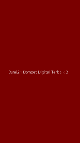 Tampilan Antarmuka Aplikasi Bumi21 Dompet Digital Terbaik - 3