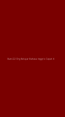 Tampilan Antarmuka Aplikasi Bumi22 Org Belajar Bahasa Inggris Cepat - 4