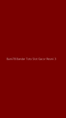 Tampilan Antarmuka Aplikasi Bumi78 Bandar Toto Slot Gacor Resmi - 3