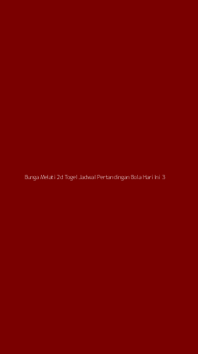 Tampilan Antarmuka Aplikasi Bunga Melati 2d Togel Jadwal Pertandingan Bola Hari Ini - 3