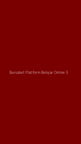 Tampilan Antarmuka Aplikasi Bursabet Platform Belajar Online - 3