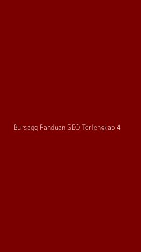 Tampilan Antarmuka Aplikasi Bursaqq Panduan Seo Terlengkap - 4