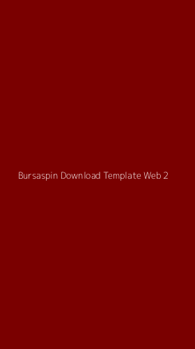 Tampilan Antarmuka Aplikasi Bursaspin Download Template Web - 2