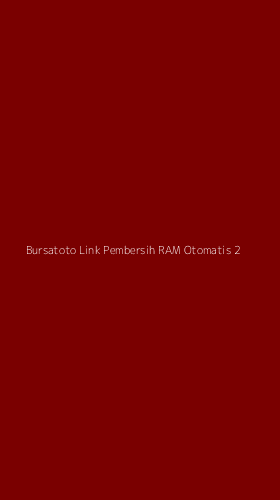 Tampilan Antarmuka Aplikasi Bursatoto Link Pembersih Ram Otomatis - 2