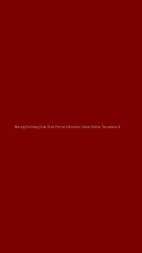 Tampilan Antarmuka Aplikasi Burung Kutilang Erek Erek Portal Informasi Game Online Terupdate - 4