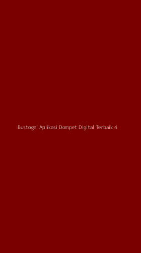 Tampilan Antarmuka Aplikasi Bustogel Aplikasi Dompet Digital Terbaik - 4