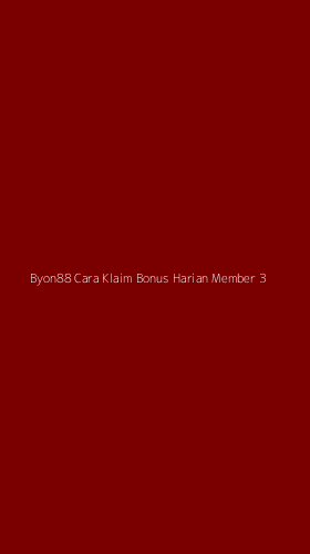Tampilan Antarmuka Aplikasi Byon88 Cara Klaim Bonus Harian Member - 3