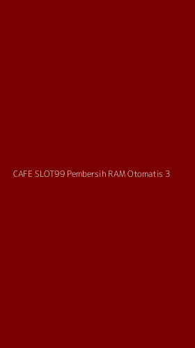 Tampilan Antarmuka Aplikasi Cafe Slot99 Pembersih Ram Otomatis - 3