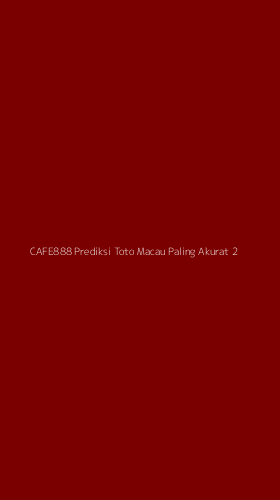 Tampilan Antarmuka Aplikasi Cafe888 Prediksi Toto Macau Paling Akurat - 2