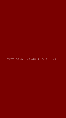 Tampilan Antarmuka Aplikasi Cafe99 Login Bandar Togel Hadiah Full Terbesar - 1