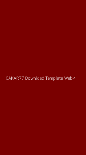 Tampilan Antarmuka Aplikasi Cakar77 Download Template Web - 4