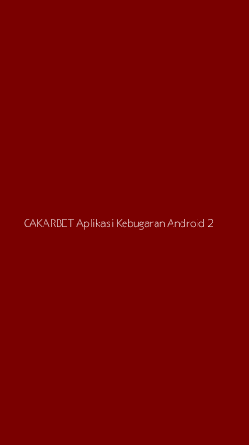 Tampilan Antarmuka Aplikasi Cakarbet Aplikasi Kebugaran Android - 2