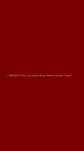 Tampilan Antarmuka Aplikasi Cambodia Pools Situs Resmi Bonus Referral Seumur Hidup - 4