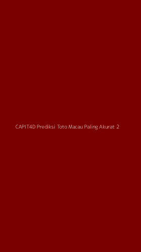 Tampilan Antarmuka Aplikasi Capit4d Prediksi Toto Macau Paling Akurat - 2