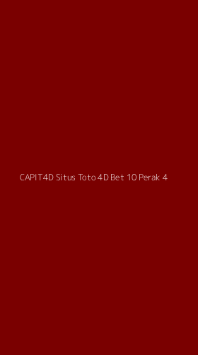Tampilan Antarmuka Aplikasi Capit4d Situs Toto 4d Bet 10 Perak - 4