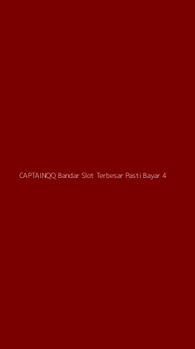 Tampilan Antarmuka Aplikasi Captainqq Bandar Slot Terbesar Pasti Bayar - 4