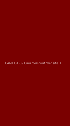 Tampilan Antarmuka Aplikasi Carihoki89 Cara Membuat Website - 3