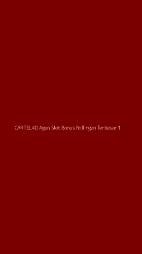 Tampilan Antarmuka Aplikasi Cartel4d Agen Slot Bonus Rollingan Terbesar - 1